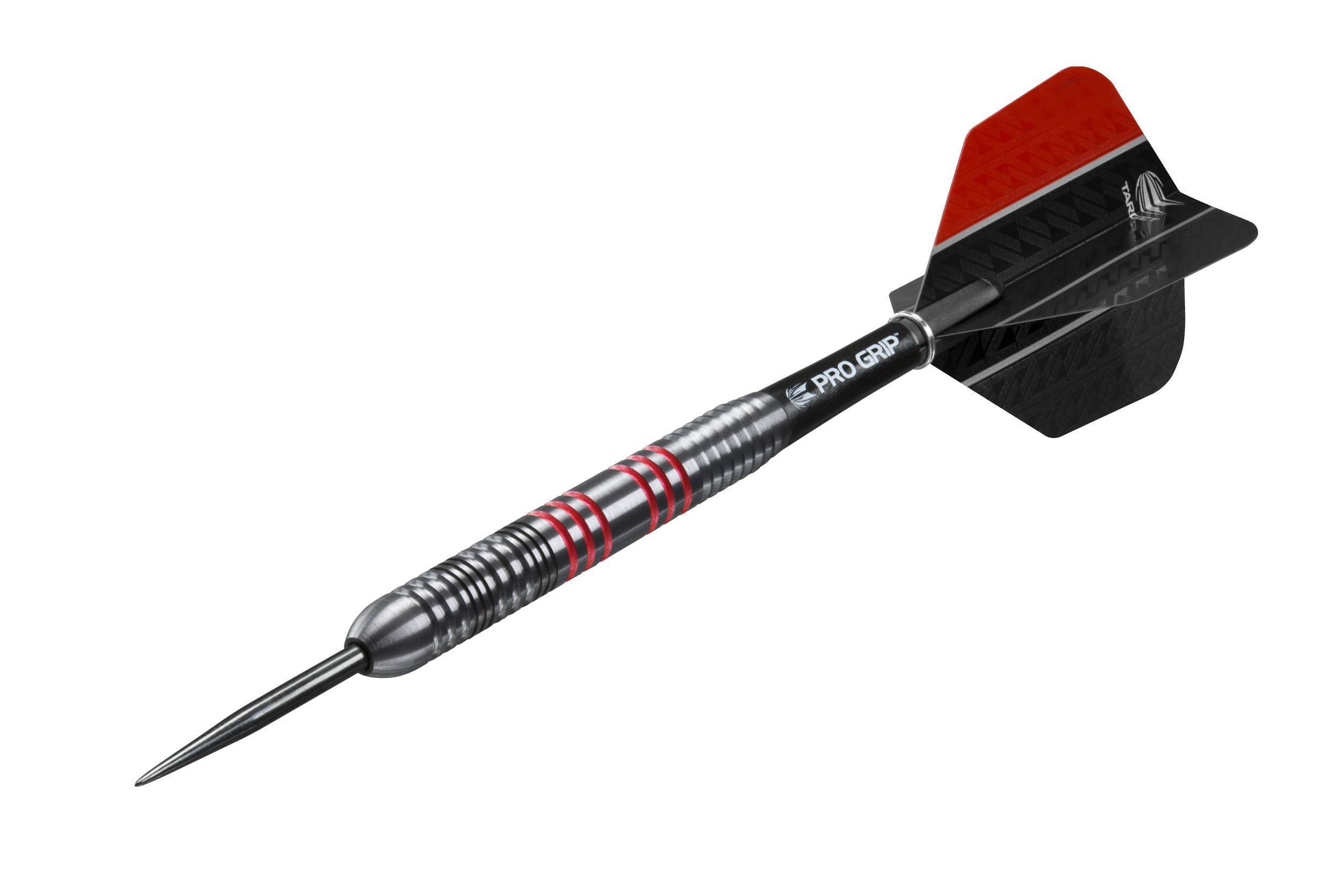 Target - Vapor-8 - Schwarz Rot - Steeldart