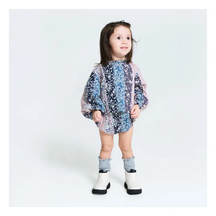 Esther Bloomer Patchwork Gabi | Bleu