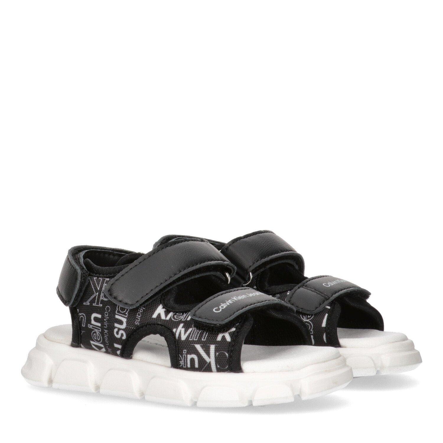 Calvin Klein Jeans AOP Velcro Sandals Infants