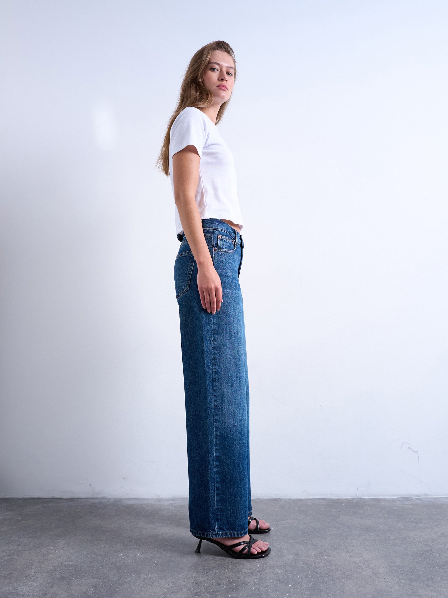 TSCINCH Low rise Wide leg fit Jeans
