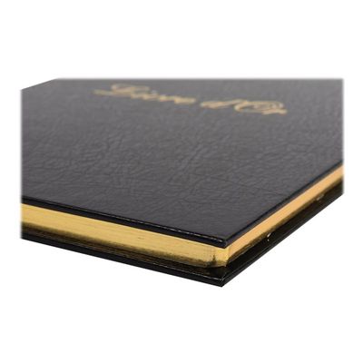 Exacompta Balacron - Livre d'or 26 x 22 cm - 100 pages - noir