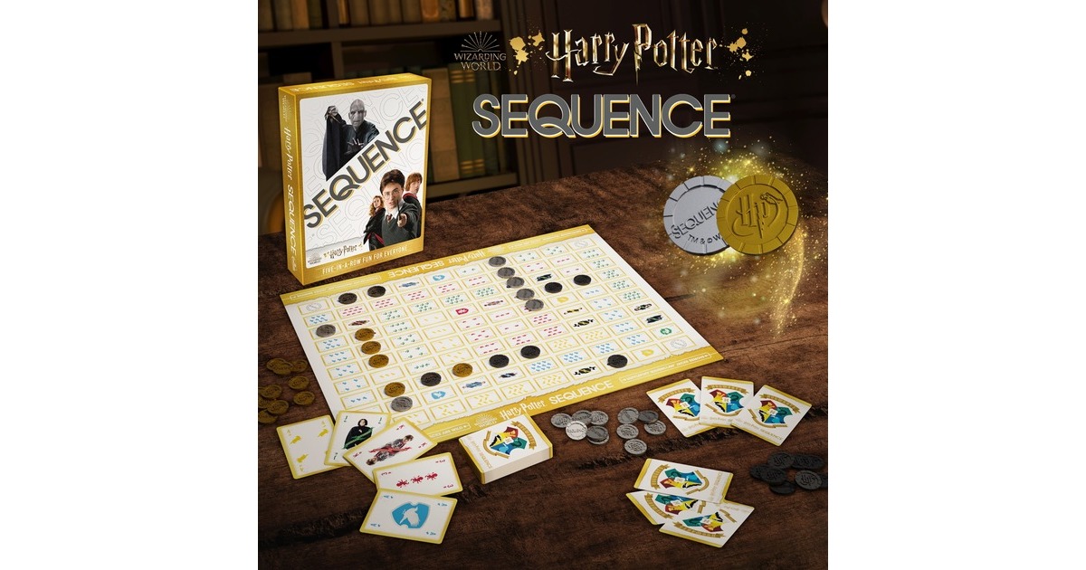 Goliath GamesSequence Harry Potter Bordspel  (Nederlands, 2 - 12 spelers, 30 minuten, Vanaf 7 jaar)