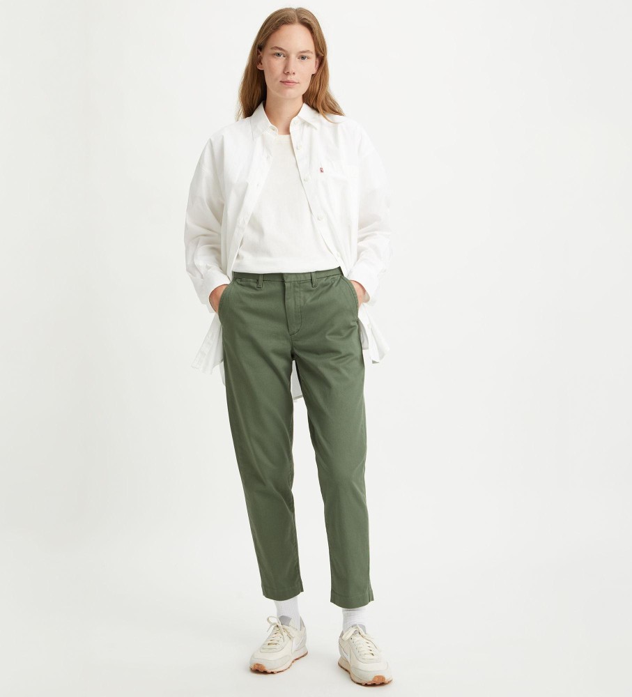 Calça chino essencial Levi's verde