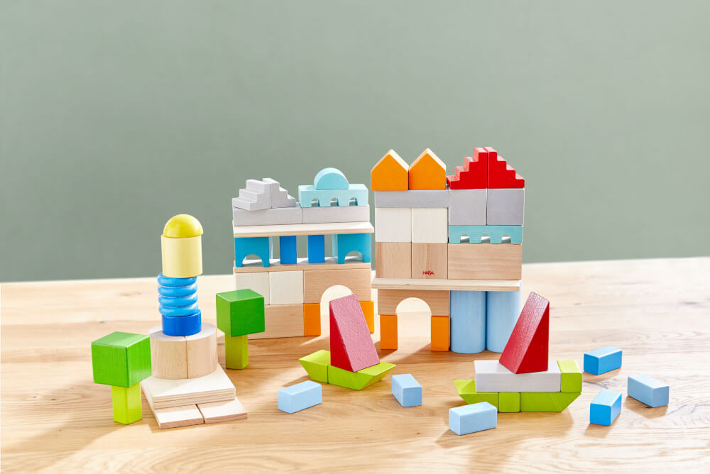 HABA Basisbausteine bunt, Set mittel