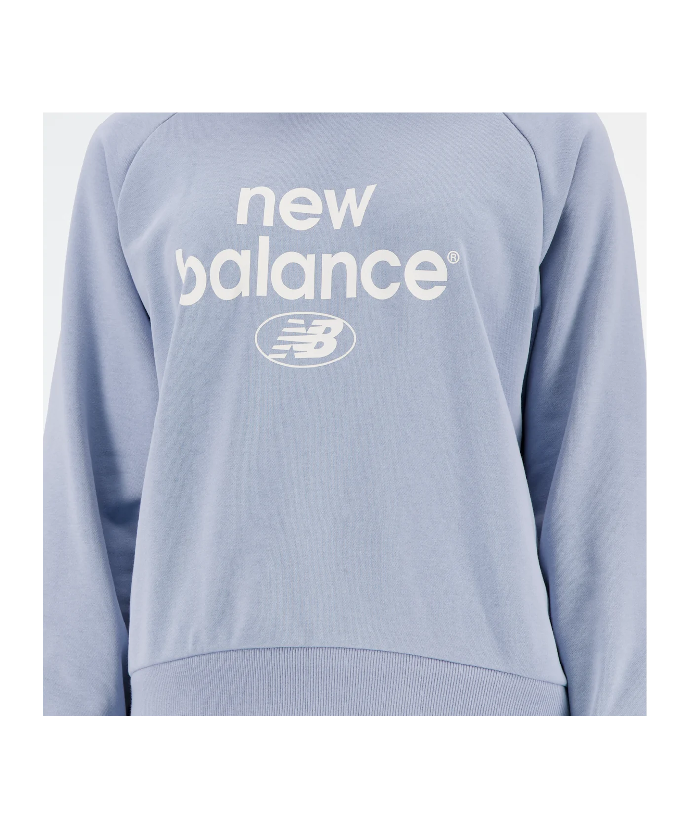 New Balance Essentials Sweatshirt Damen Grau FLAY