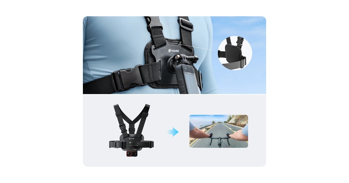 Insta360Bike kit bevestiging  (Zwart)