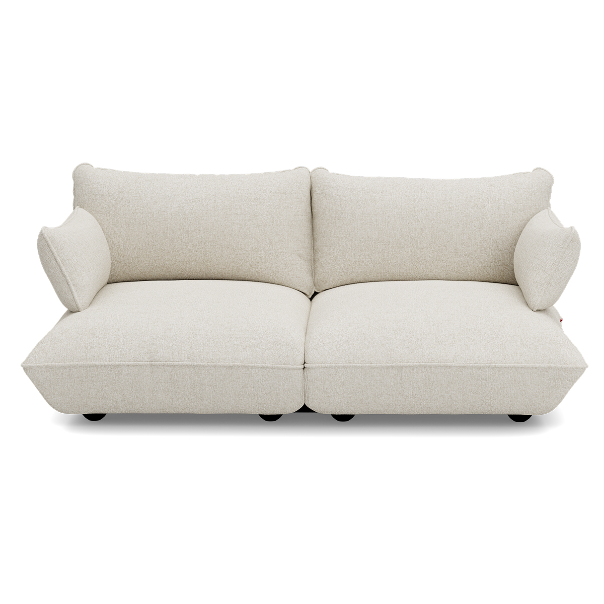 2-zitsbank Sumo boucle recycled beige