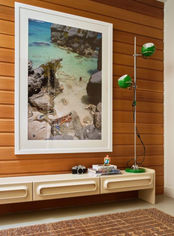 HKliving Space Low Board tv-kast cream