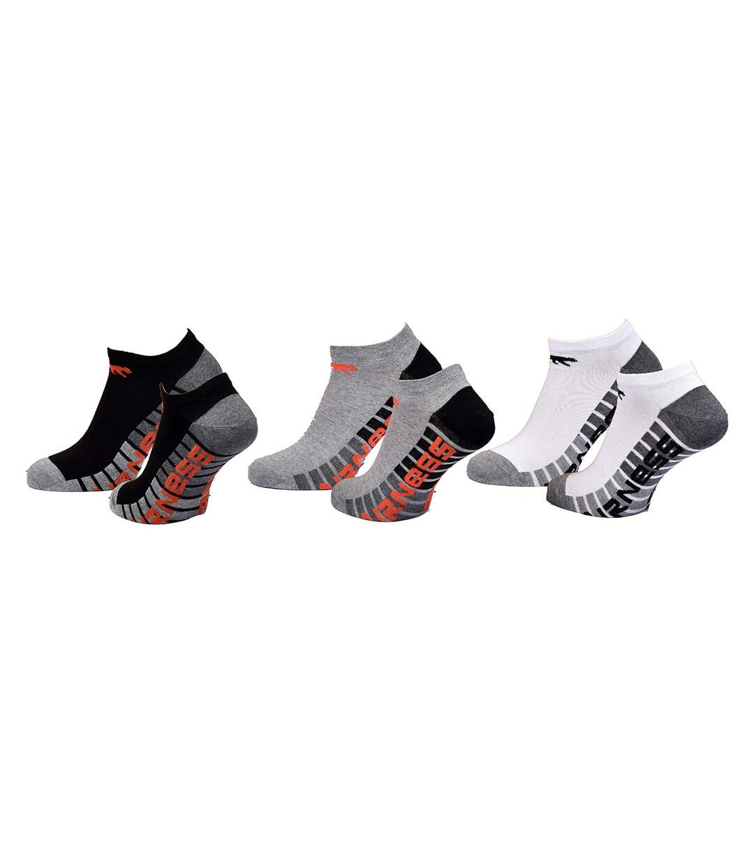 Chaussettes Homme AIRNESS Qualité et Confort-Assortiment modèles photos selon arrivages- Pack de 6 Paires AIRNESS SNEAKER 121474