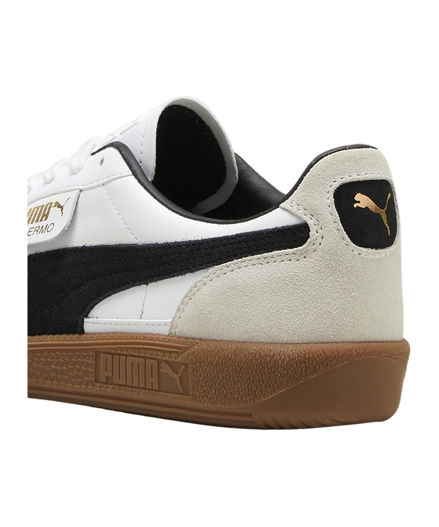 PUMA Palermo Lth Weiss Grau F01