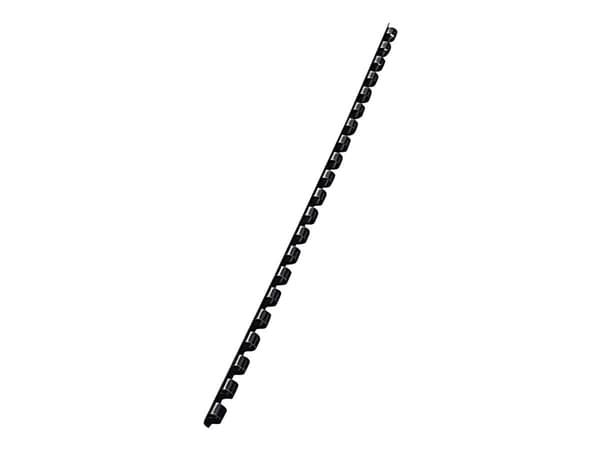 Leitz ComBIND - 6 mm - 32 cm - 21 ringer - A4 (210 x 297 mm) - 25 ark - svart - 100 stk plastbindekam