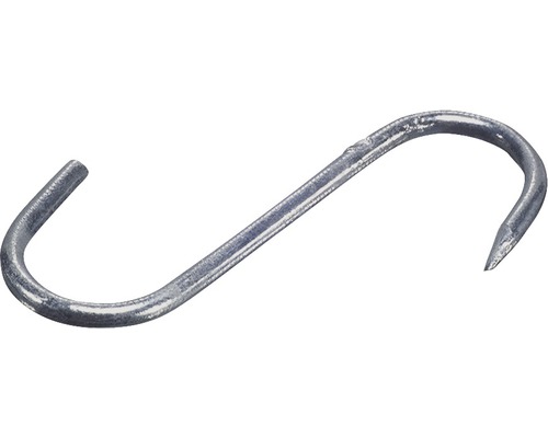 S-haken 4x80 mm, verzinkt, 20 stuks