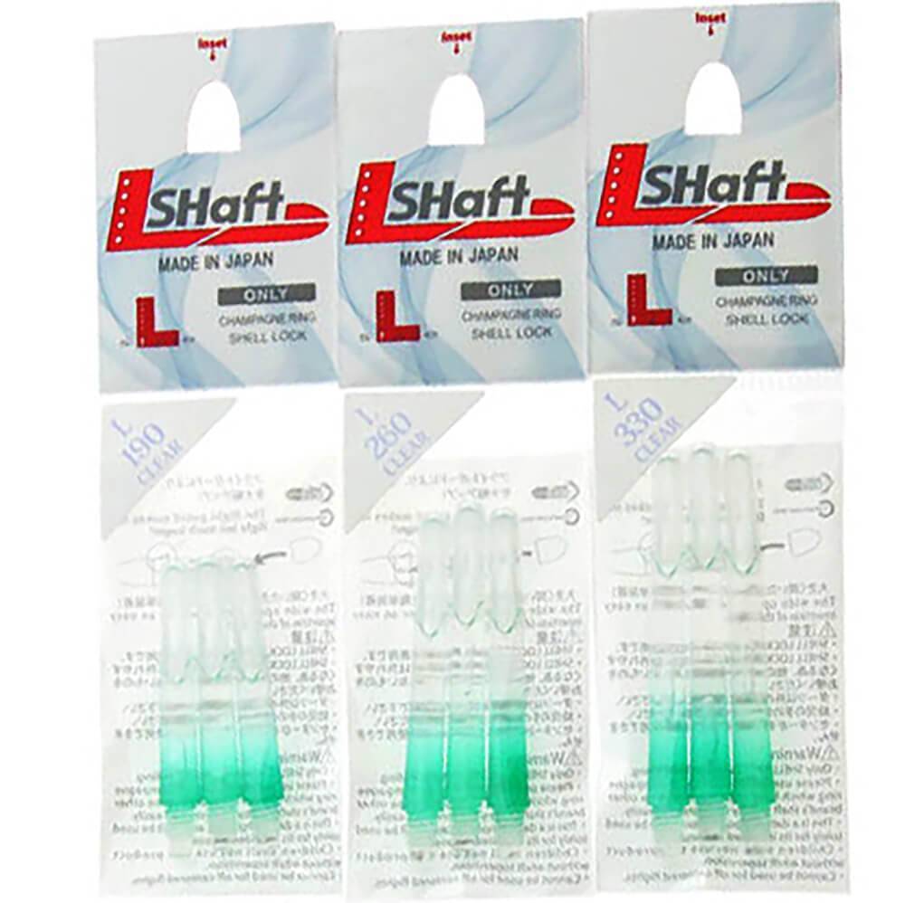 L-Style - L-Shaft Lock Straight TwoTone - Transparent Grün
