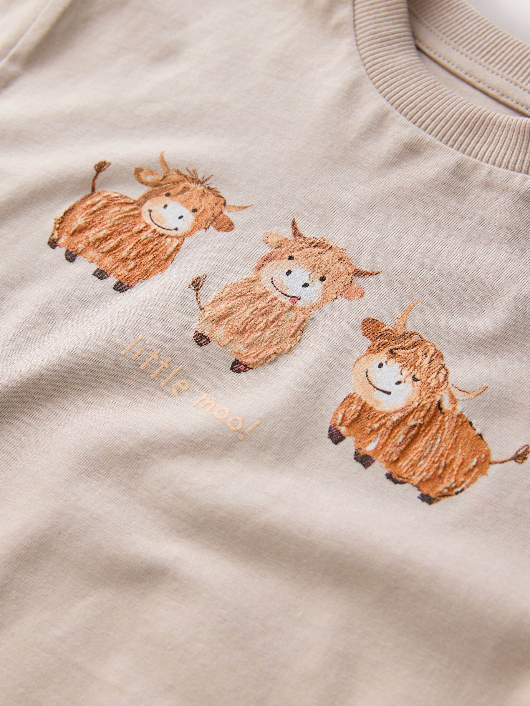 Cream Hamish Trio - T-shirt met lange mouwen en print (3mnd-8jr)