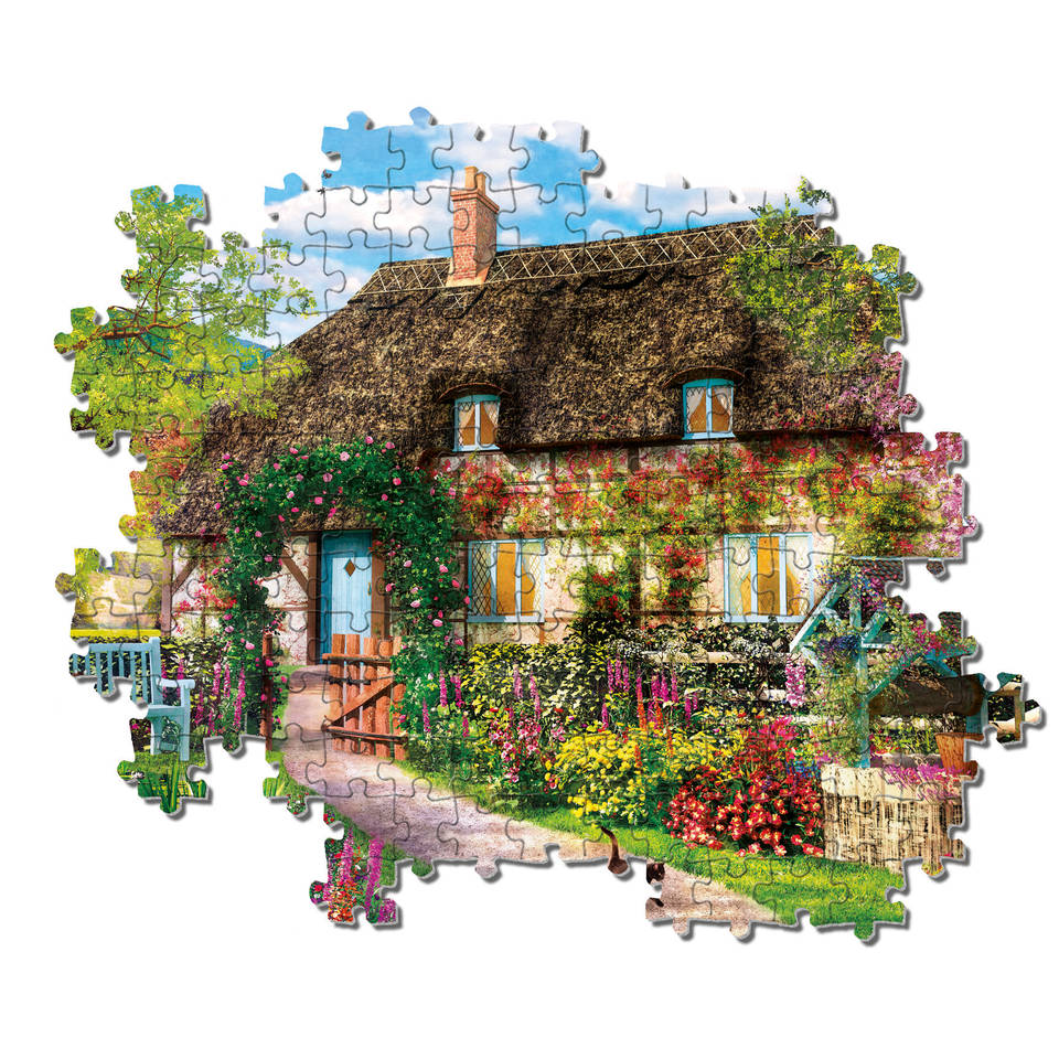 Clementoni puzzel oud huisje - 1000 stukjes