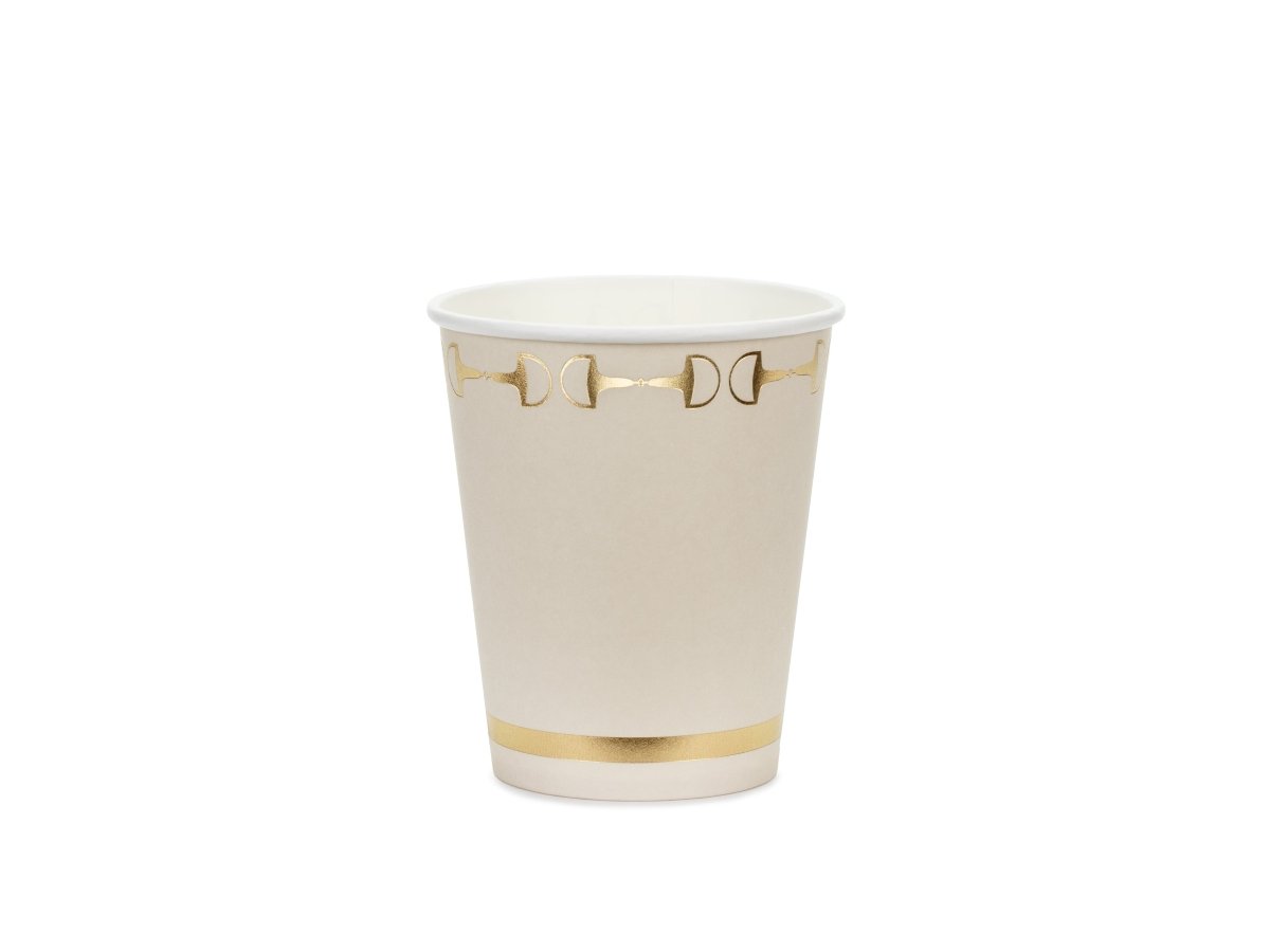 Beige Bekers 220ml 6st