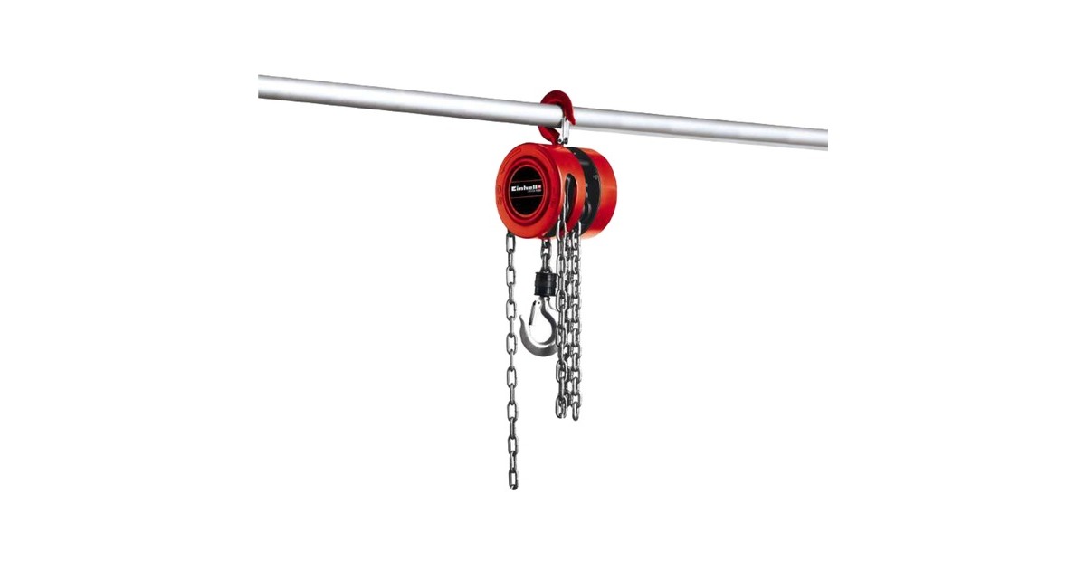 EINHELLKettingtakel TC-CH 1000 lier  (Rood)