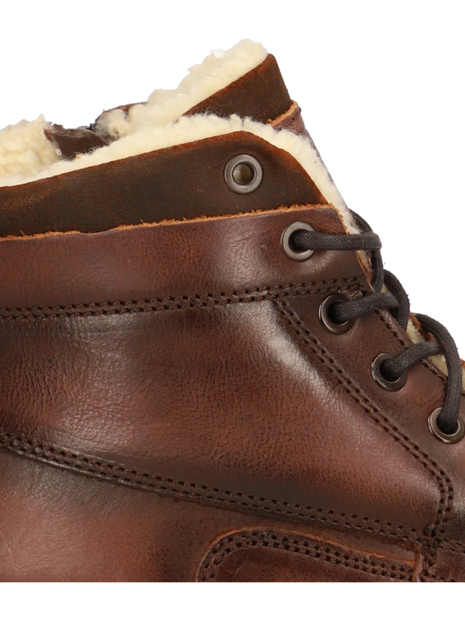 Glattleder Boot
