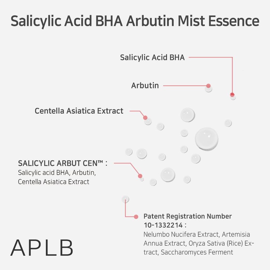 APLB - Salicylzuur BHA Arbutine Mist Essence
