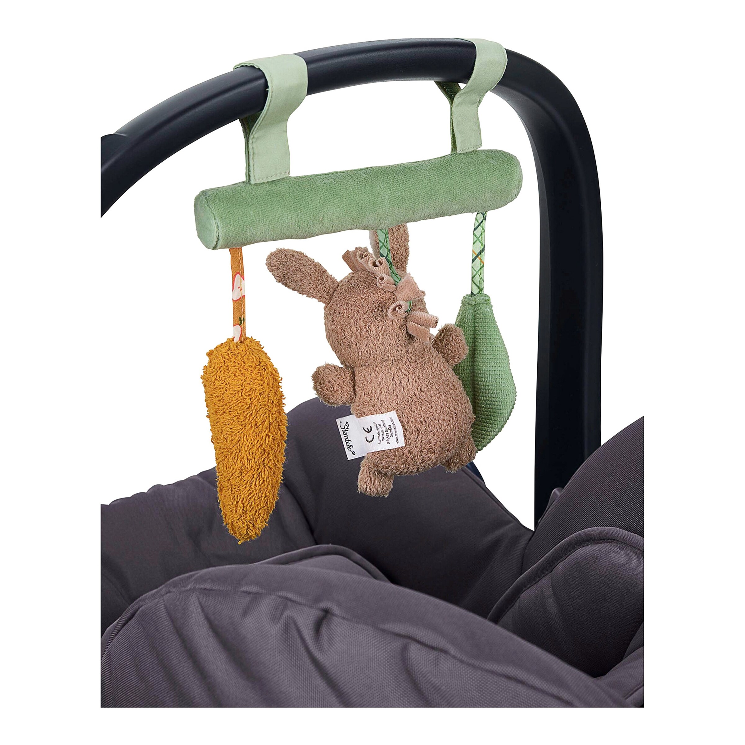 Sterntaler Babyschalenanhänger Esel Emmilius