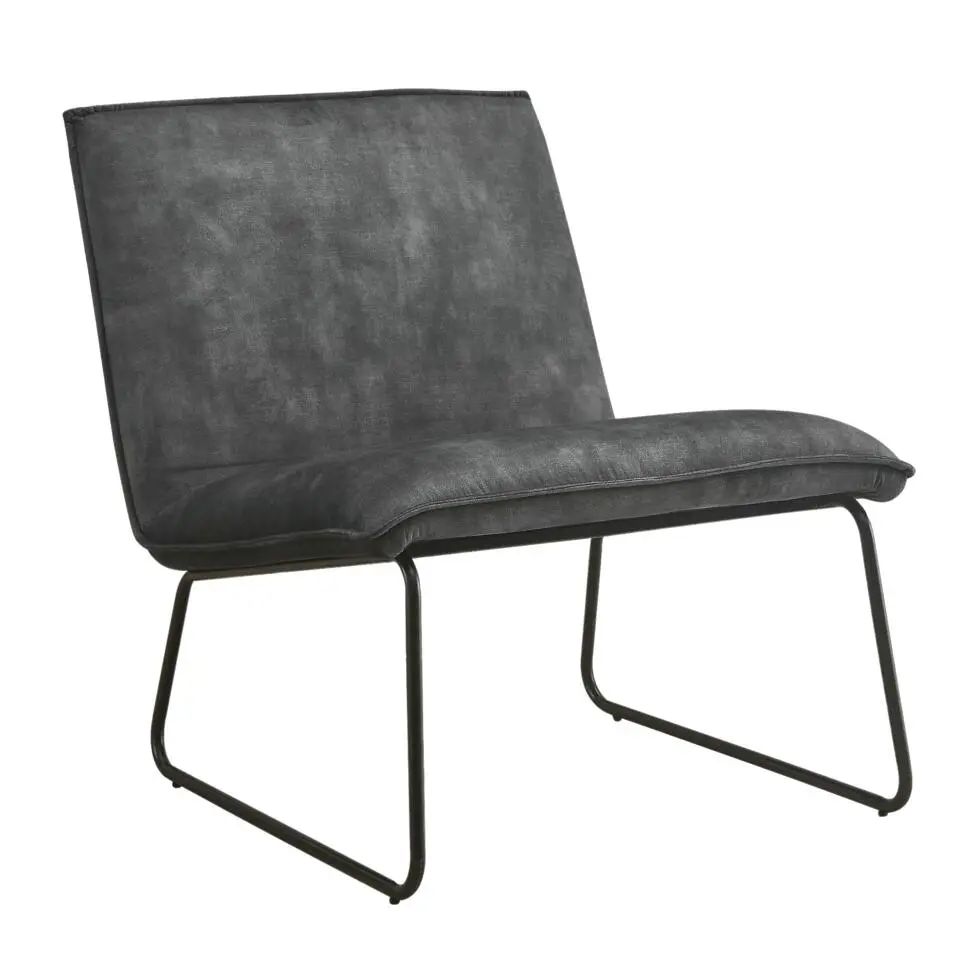 Fauteuil James - Velvet Antraciet