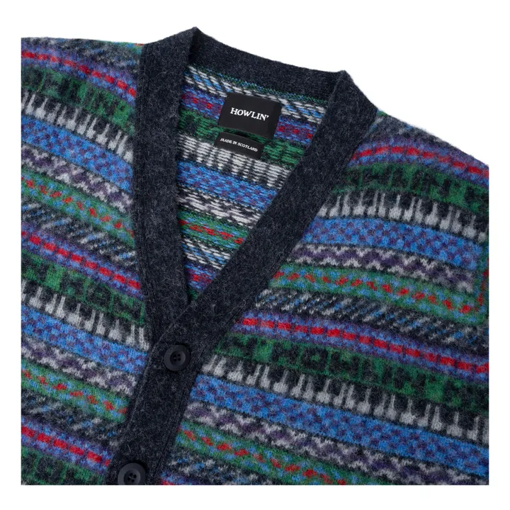 Howlin Cardigan Piano World Laine | Bleu