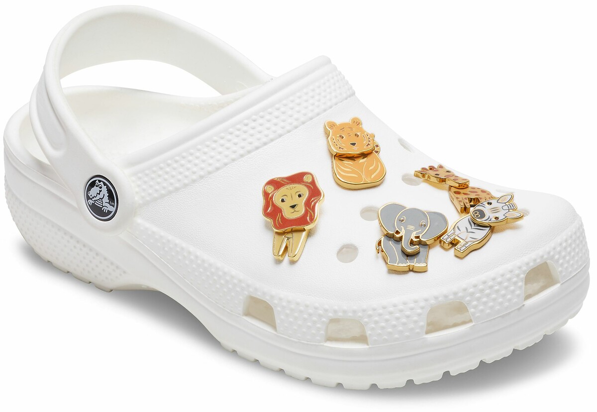 CROCS<br>Conjunto de 5 Jibbitz Esmaltado Safari