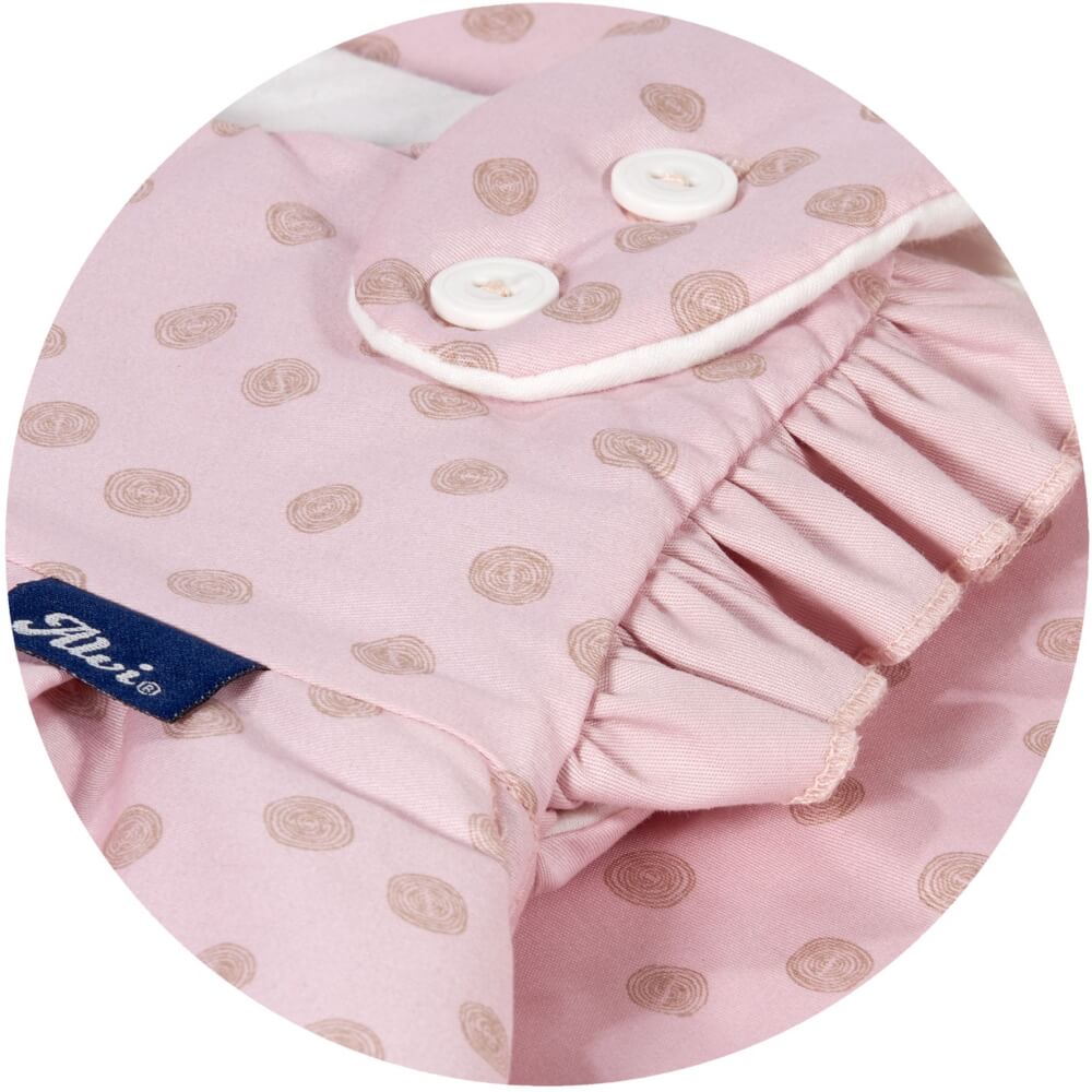ALVI Baby-Mäxchen 3tlg. Flachgewebe Curly Volant, Gr. 74/80
