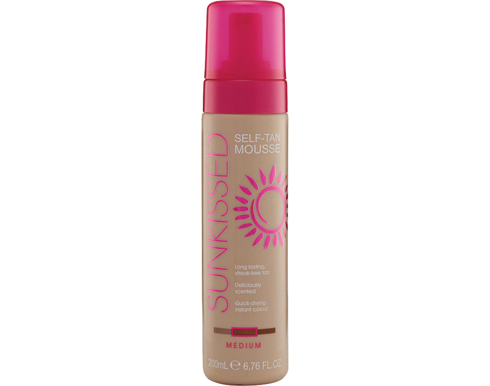 MOUSSE VEGAN AUTOBRONZEADORA MÉDIO SUNKISSED 200ML