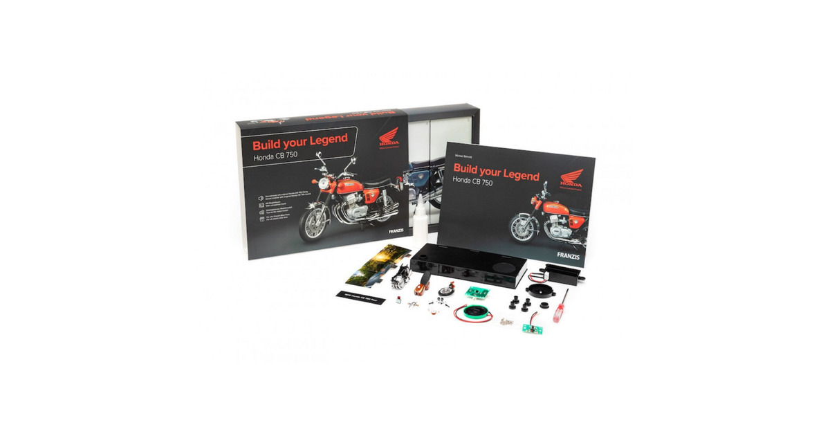FranzisBuild your Legend - Honda CB 750 Modelvoertuig  (Schaal 1:24)