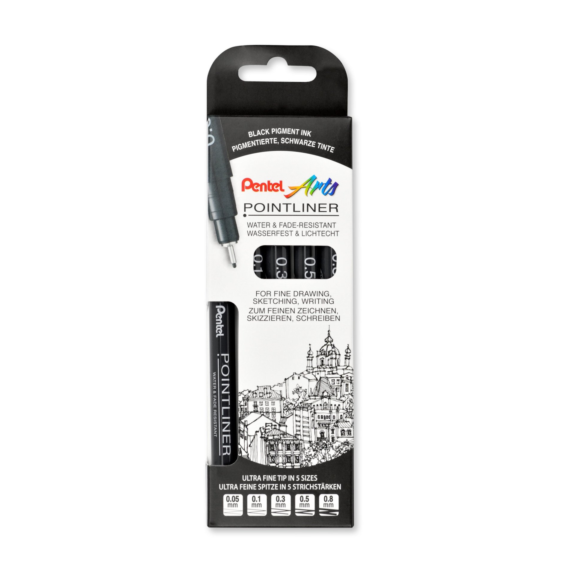 Pentel Pointliner, Set