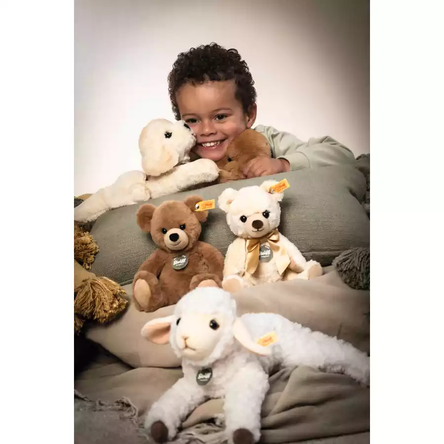 Steiff Lamm Boecky creme liegend, 35 cm