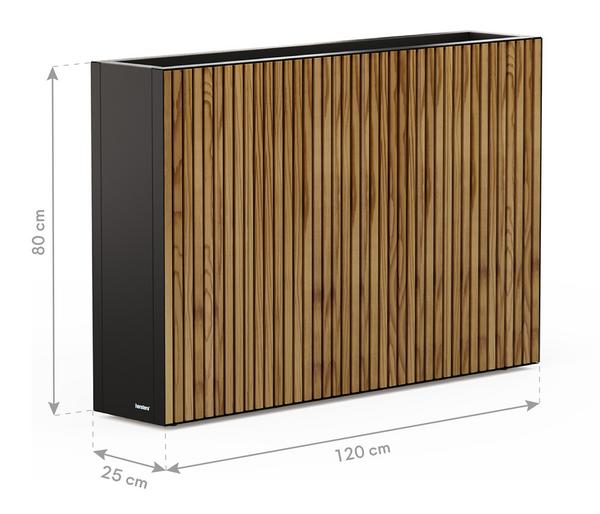 Herstera Metall-Raumtrenner Deco Planter LED,