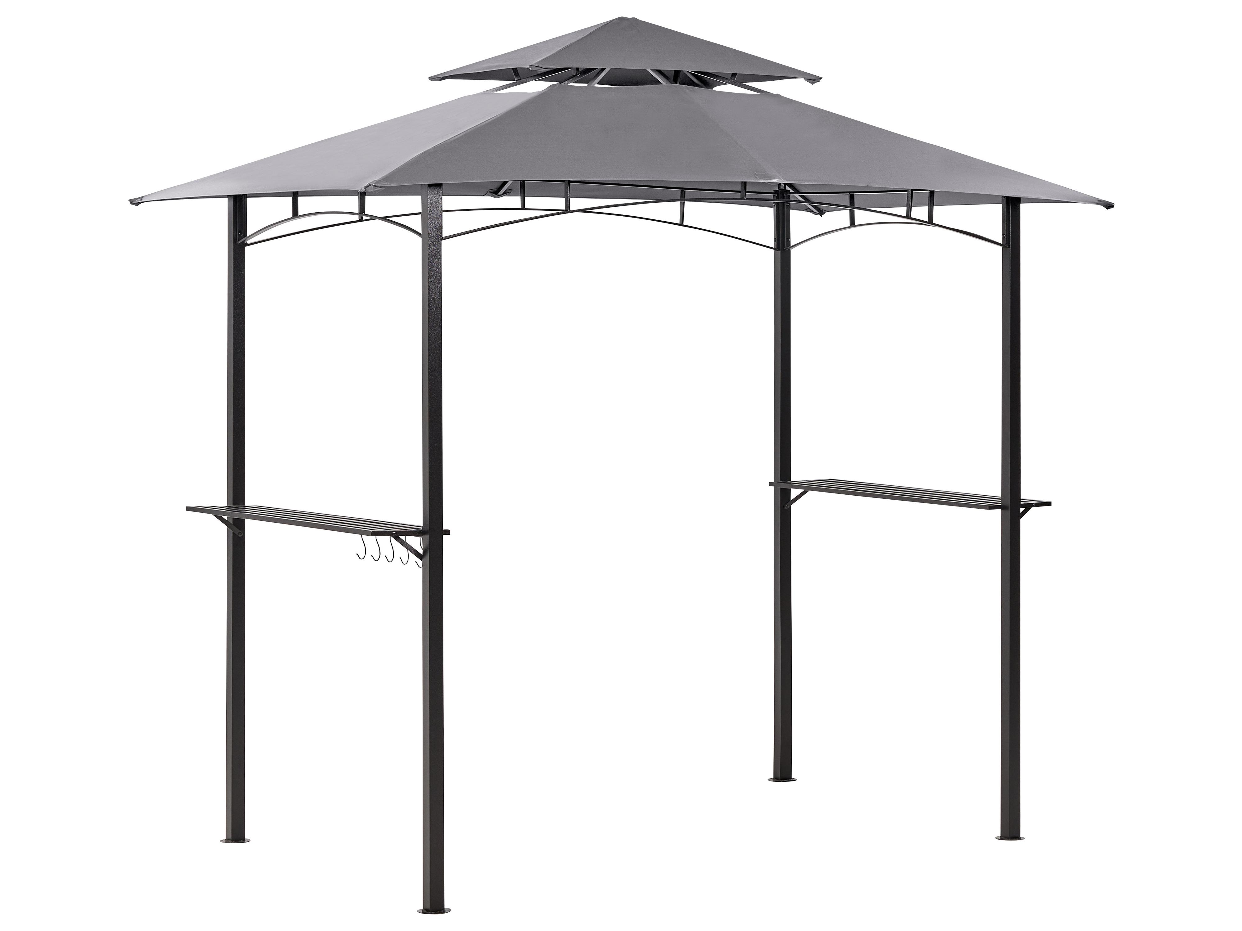Paviljoen NARO Metaal 240 cm 148 cm Grijs