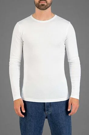 Garage Basic T-shirt Longsleeve Wit 0303 kopen