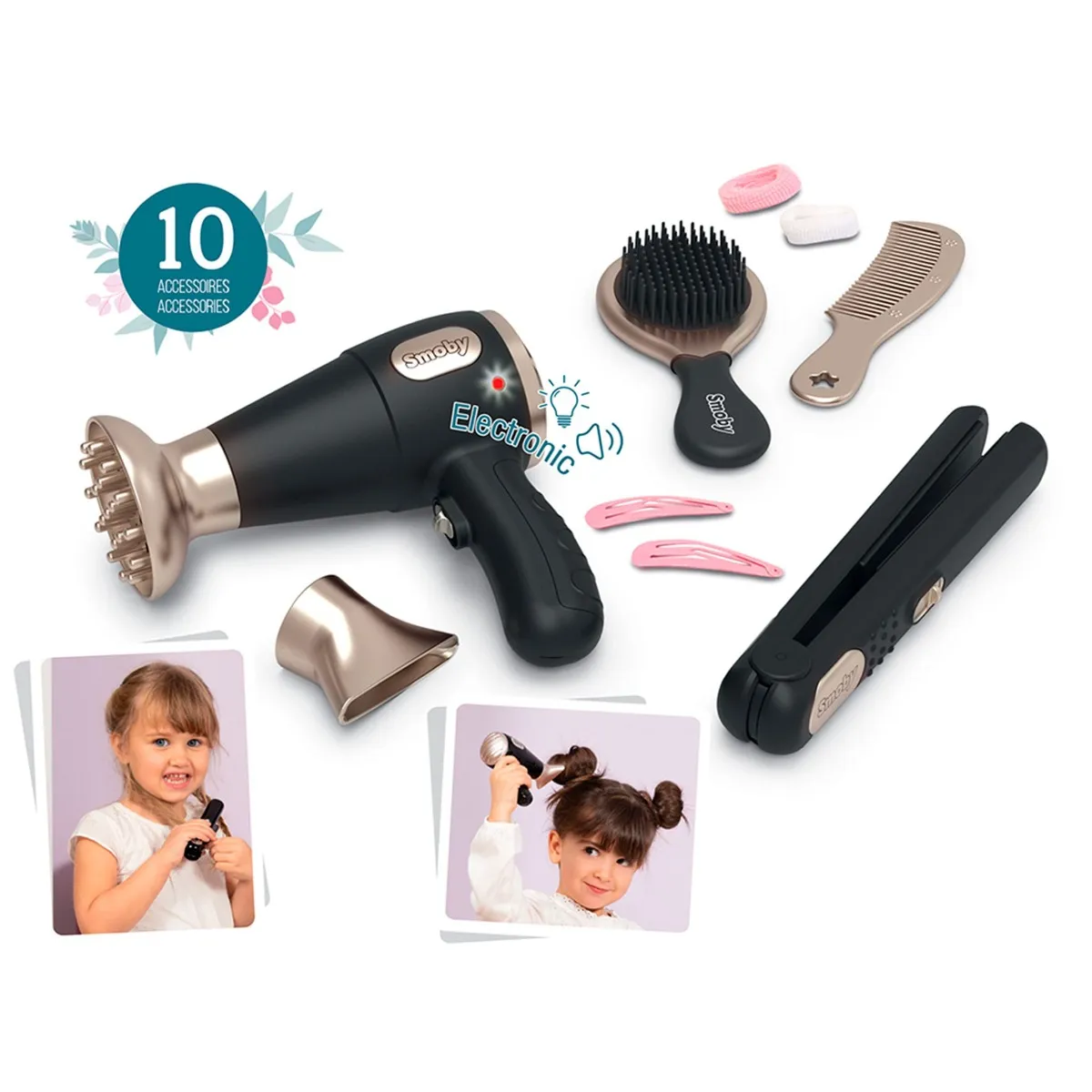 Smoby Coffret Coiffure (10 pièces)