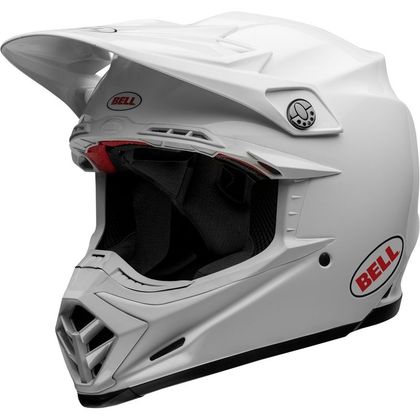 Casque cross Bell MOTO-9S FLEX SOLID 2023 - Blanc