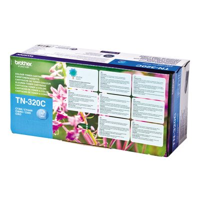 Brother TN320 - cyan - cartouche laser d'origine
