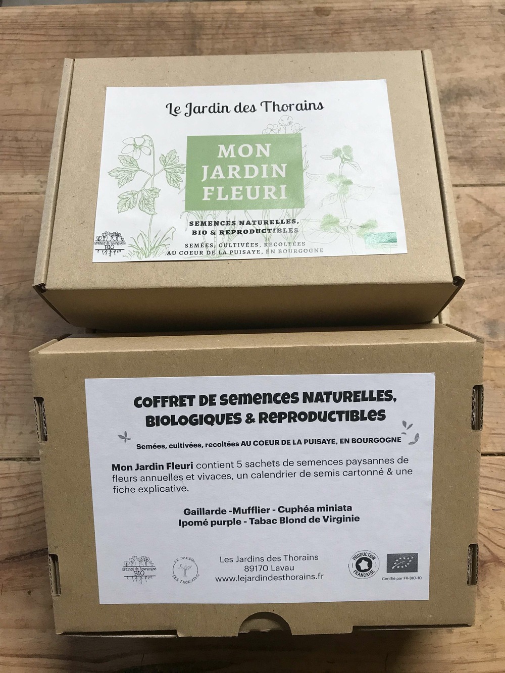 Coffret de graines à semer 