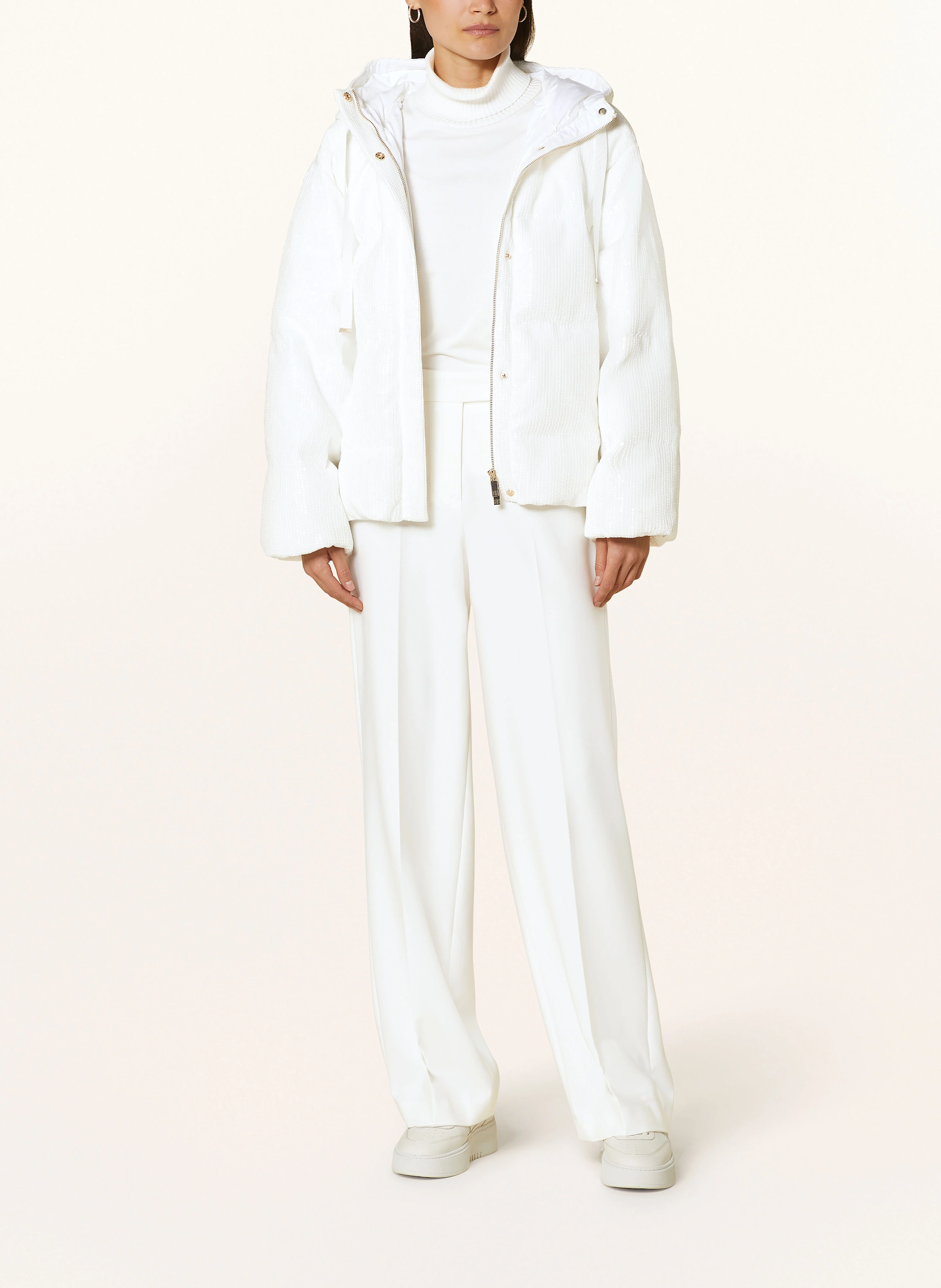 RIANI Steppjacke mit Pailletten