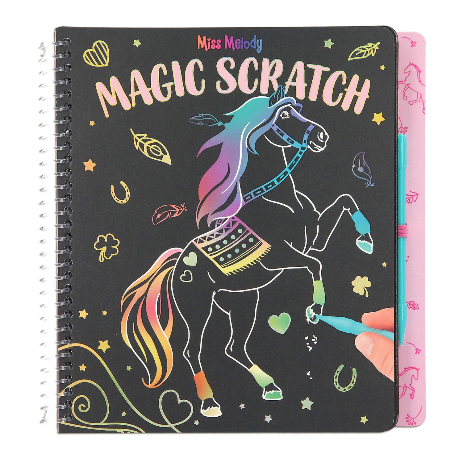 Miss Melody Magic Scratch Boek