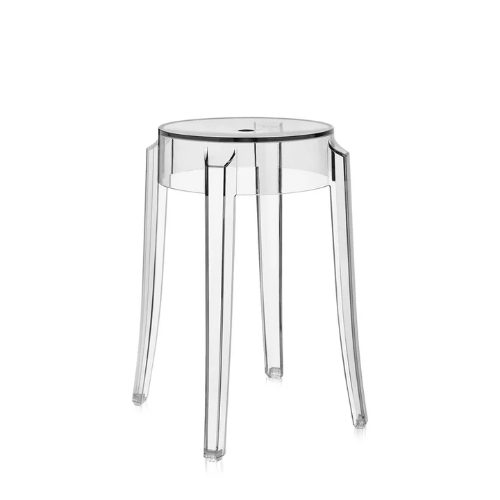 Kartell - Charles Ghost Hocker H 46 cm, glasklar