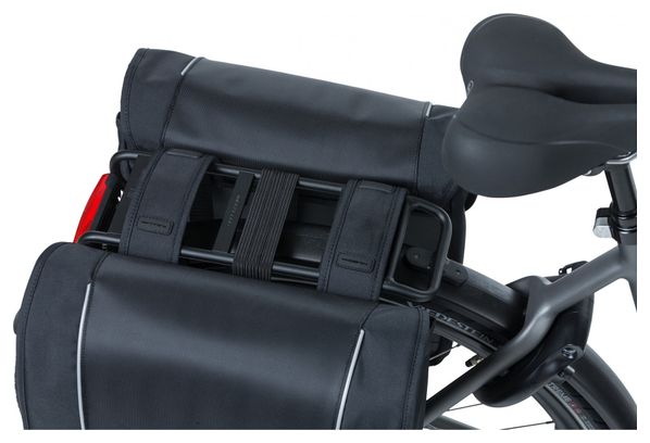 Sacoche double Basil Sport Design 32 litres noir