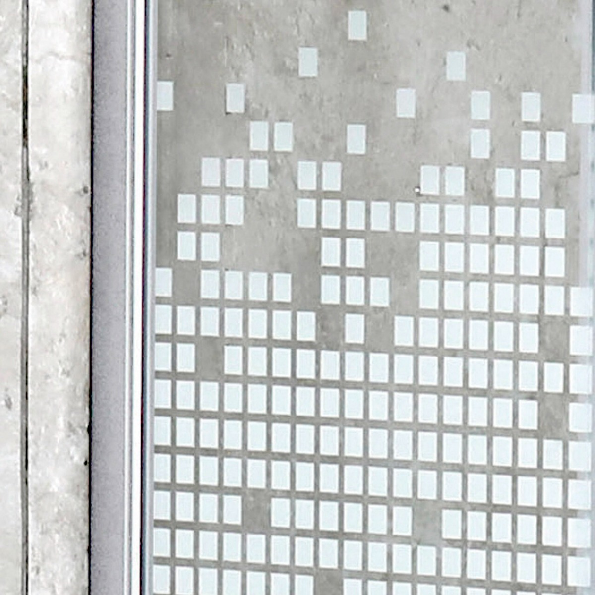 Kerra Pixel douchecabine vierkant 80x80cm chroom met douchebak