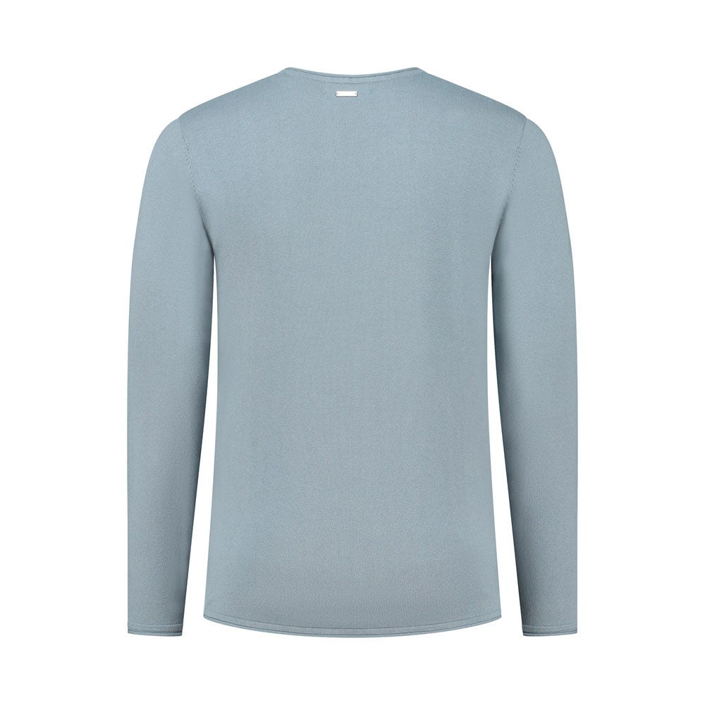Purewhite  Garment Dye Knit Round Neck