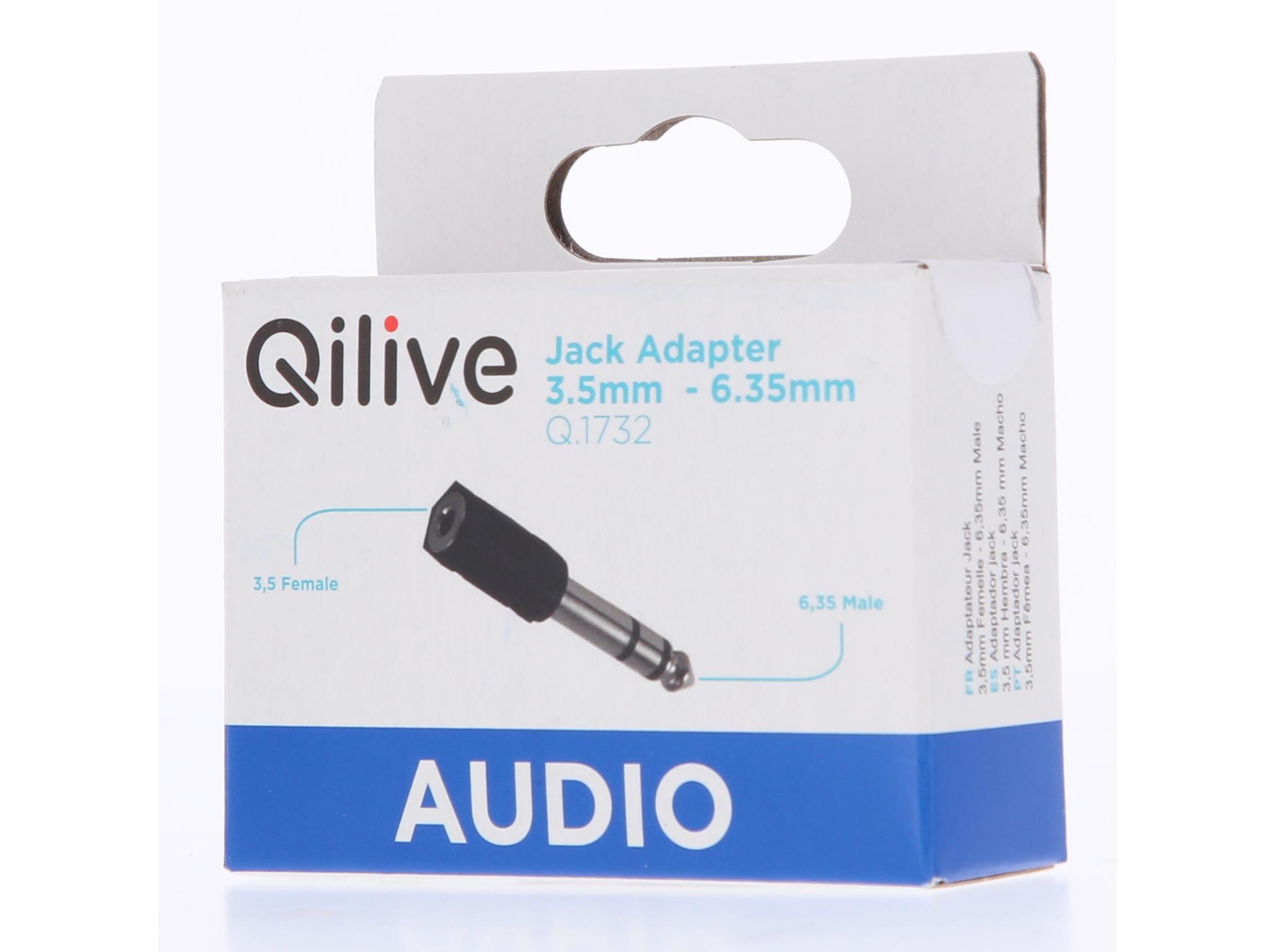 ADAPTADOR ÁUDIO QILIVE G4217926 35 ST F - 63 ST M
