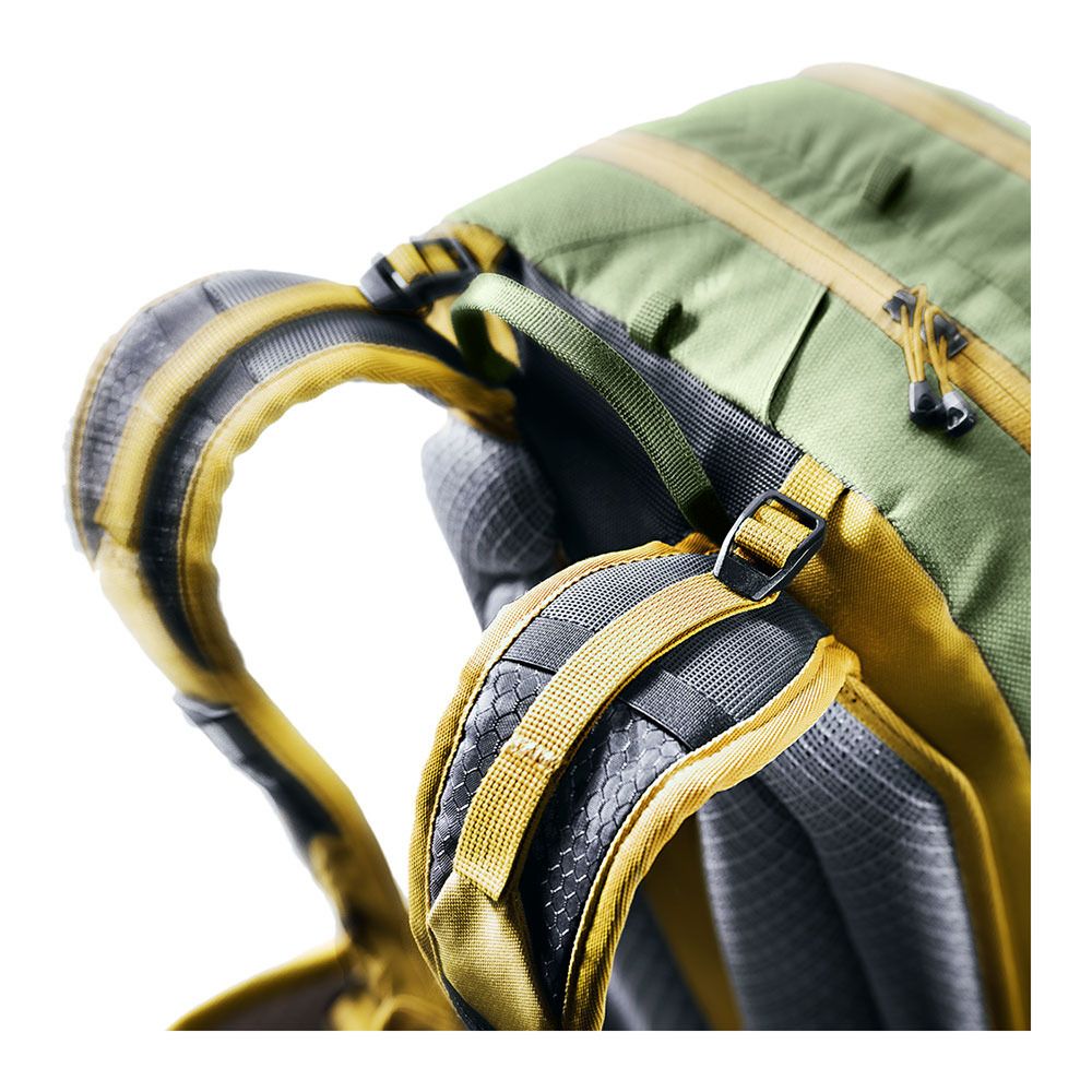 Deuter ATTACK 16L - Sac À dos khaki/turmeric