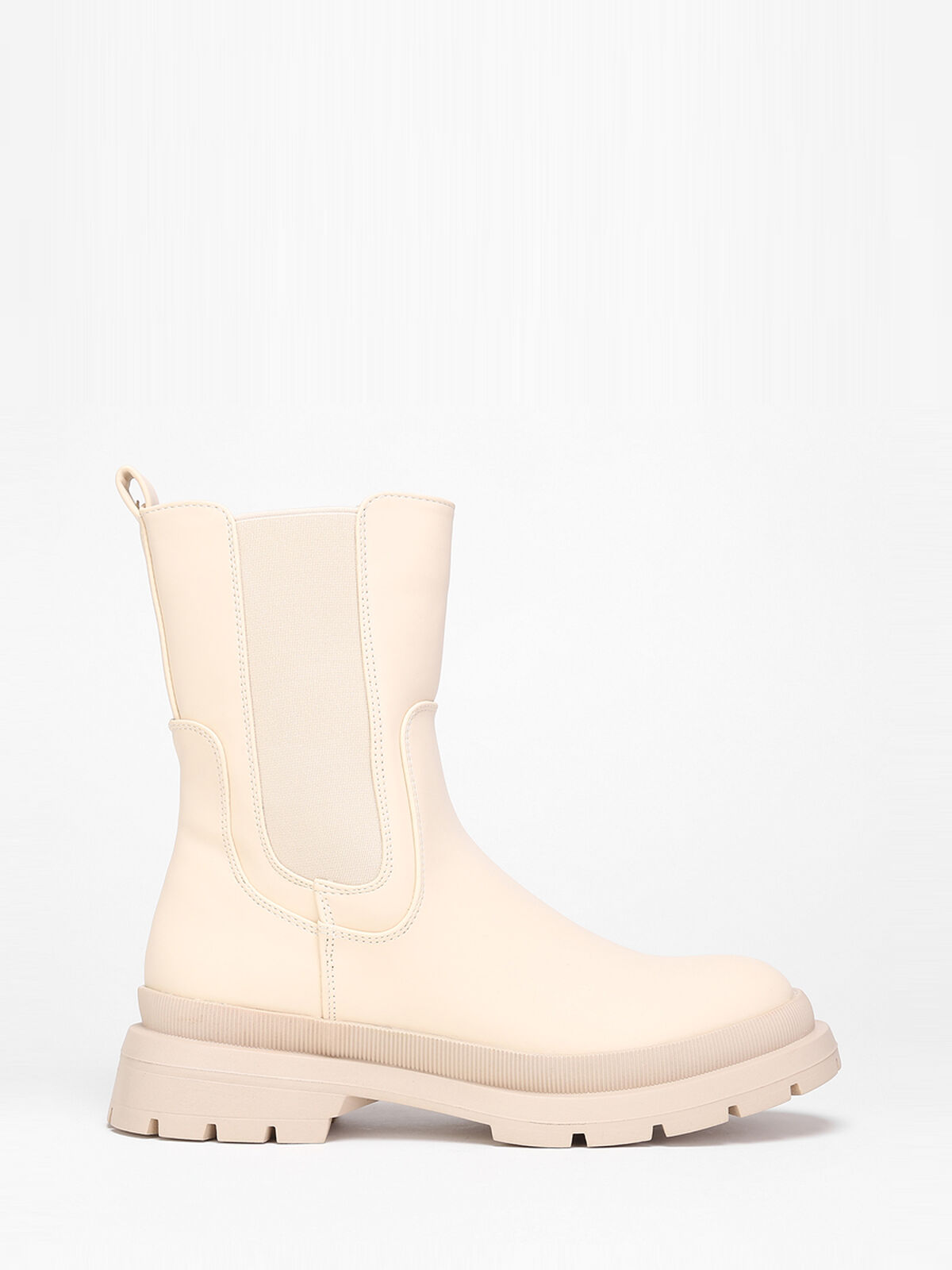 Bottines chelsea de pluie- Beige