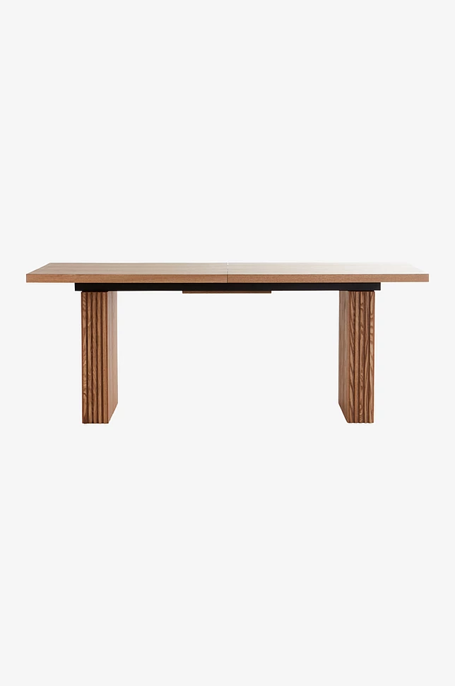 PALANZO spisebord med ileggsplate 105x196+45 cm
