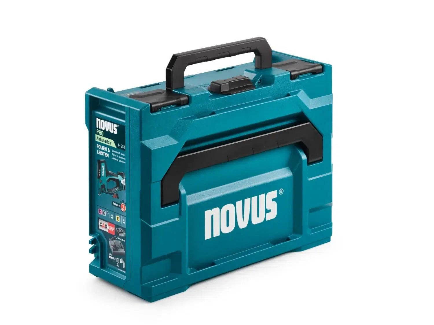 Novus J-551 Accu tacker/nietmachine CAS 18V 2.0Ah in koffer - 031-0366